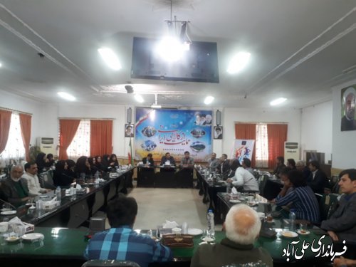 دیدار هیات های ورزشی شهرستان با فرماندار علی آباد کتول