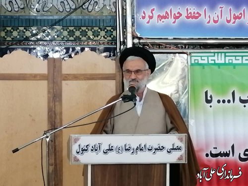 تجدبد مبثاق با شهدا  و نواخته شدن زنگ انقلاب در علی آباد کتول
