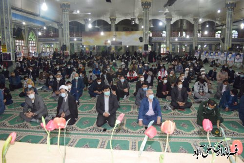تجمع باشکوه مردم ولایی شهرستان علی آباد کتول در مراسم گرامیداشت روز مبارزه با استکبار جهانی