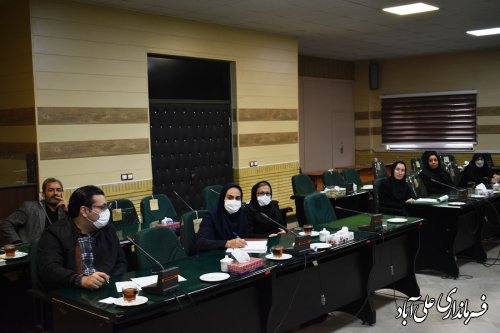 جلسه کارگروه سلامت و امنیت غذایی شهرستان علی آبادکتول برگزار شد.