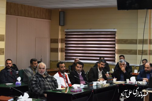 جلسه مجمع خیرین شهرستان علی آبادکتول برگزار شد 