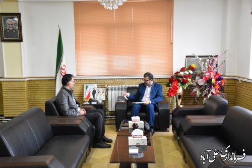 ملاقات مردمی فرماندار علی آبادکتول برگزار شد